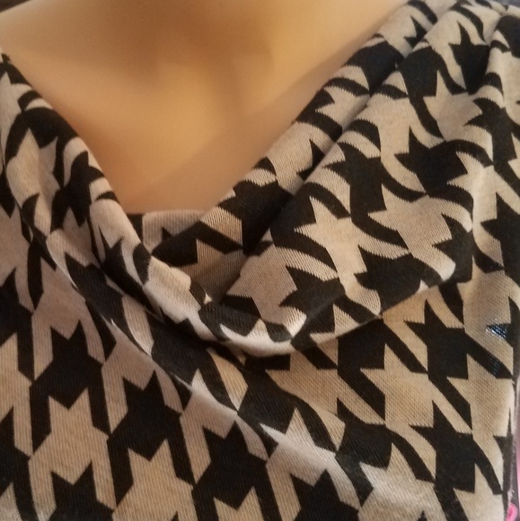 Danny & Nicole Houndstooth Dress - Picture 3 of 5